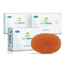 W471340이파인 (아피스브라질) 녹색 프로폴리스 SOAP 95g 3ea 비누 브라질 클렌징비누 수입비누 미용비누 고급천연비누 그린비누, 1