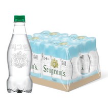 씨그램 플레인 탄산수 라벨프리, 350ml, 48개