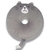 부끄부끄냥이 회음부 꼬리뼈 도넛방석, 그레이