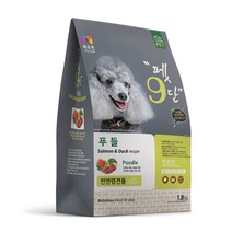 목우촌 펫9단 푸들 전용 전연령용 1.8kg, 푸들 전용 1.8kg+간식&사료샘플