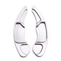 포드 몬데오 엣지 토러스 링컨 MKC 2013-2019 스티어링 휠 시프트 패들 확장 커버 자동차 스타일링 2 개, 01 은