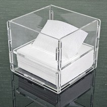 투더 테이블 냅킨함 아크릴 냅킨함 리필용 냅킨함 케이스, 5개