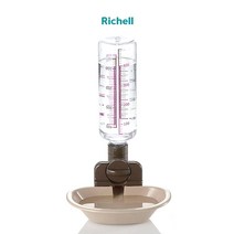 리첼 식수대 급수기 강아지 고양이 물병 워터 스탠드 2종 (S M), M