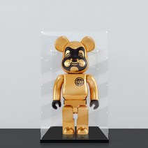 더보이 베어브릭 케이스 장식장 브릭베어 400% 1000% 아크릴 전시 피규어 프라모델 보관함, 400%블랙