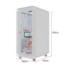 ASMR 녹음 접이식 피아노방음 가정용 부스 노래방 보컬 가정용방음부스 문 조립식 방음면, A