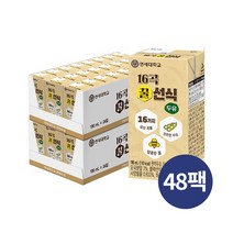 연세 16곡 꿀선식 두유 190ml X 48팩, 상세페이지 참조
