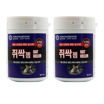 쥐약 퇴치 쥐싹젬 100g 쥐덫 쥐잡는법, 2개