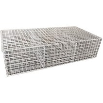 돌망태 석축쌓기 개비온석 돌클립 옹벽 사각 클램프, 메쉬 5x10cm  1x0.3x0.5m