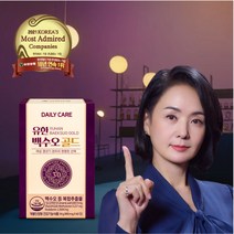 약국판매 정품 유한 배종옥 백수오 골드 폐경기 갱년기에좋은 영양제 식물성 에스트로겐 갱년기보조제 여성 호르몬 건강식품 갱년기극복 60정, 1개