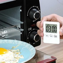 조리 전자식 타이머 운동 쿡 알람 요리 자석 타이머, 색상, 화이트