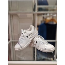 여성 화이트 뮤씨 골프화 스파이크리스 골프화(MU21C3AF101WHT)