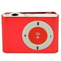 클립 MP3 플레이어 미니 TF SD 슬롯 USB 음악 금속 방수 스포츠 워크맨 Lettore 휴대용 마이크로 2021 패션 핫, 빨간_기타