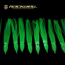 [락크웰] RW-1012 야광갈치/루어꼴뚜기/베이트웜/바다낚시꼴뚜기/11.5cm/6.5cm/핑크꼴뚜기/야광꼴뚜기, 핑크(11.5cm)10개