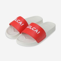 콜카 편안한 슬리퍼 캔디팝 레드 -