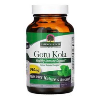 네이쳐스앤서 고투콜라 GOTUKOLA 475mg 90베지캡슐, 1개, 기본