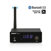 블루투스dac hifi 오디오 수신기 엠프 헤드폰 앰프 디코더 디코더 동축 광 원격 제어, dac-a1 dac