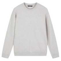 탑텐 22 FW 남자 캐시미어블렌드 라운드넥 긴팔 니트 LGR