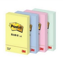 3M 포스트잇 656, 크림 블루, 1개