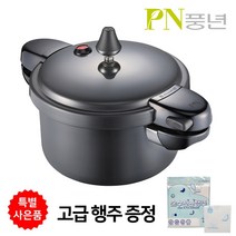 PN풍년 블랙펄 메가IH 압력솥 10인용 인덕션 겸용+국내산 고급행주 증정, 블랙펄 메가IH 10인용+행주