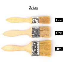 페인트 브러쉬 도배 붓 소형 솔 벽지 도구 칠 작업 프라이머 젯소 초벌 도색 청소 용 막붓 평붓 미장 기타 브러시 색칠, 사이즈