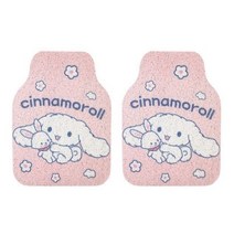 산리오 자동차 바닥 매트 시나모롤 시나 인테리어 더러움 방지 보호 패드 귀여운 장식 액세서리