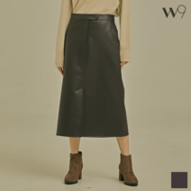 투미 W9 Eco Leather 에코레더 H 스커트_TMKAA26Q01-T