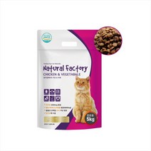 내추럴팩토리 전연령용 고양이 사료, 닭, 10kg, 1개