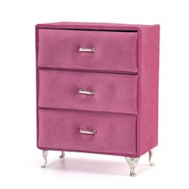 핑크 소파 모양 보석 상자 아름다운 케이스 패션 주얼리 스토어 홀더, 한개옵션1, 04 Style 4