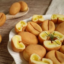 커피콩빵 450g X 2봉(약 90~100개입) 슈크림맛 강릉 카페 디저트 어린이 간식, 100개, 9g