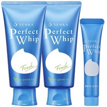 센카 퍼펙트 휩 프레시 클렌징 폼 100g 2개 + PW 15g 1개, 215g, 4세트