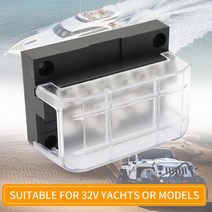 보트 요트용 12 in 1 배선형 블록 파워 포스트 세트 박스 네거티브 버스 바