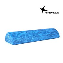 트라택 폼롤러 마사지 필라테스 EVA 45cm 반원형, 반원형 45cm [AZASF004]