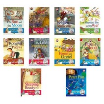 서원도서 First story books 11-20 전10권 세트 해님달님 늑대와7마리아기양 브레멘음악대 양치기와늑대 콩쥐팥쥐 성냥팔이 헨젤과그레텔 장화신은고양이 숲속의공주 피터팬, [단일상품]