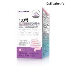 나우푸드 닥터엘리자베스 100억 프로바이오틱스 30캡슐 1개월분, 단일/상품