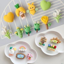 봄신상 귀엽게 싱그럽게 set 식물 요정 토끼 마을 구멍 슬리퍼 실내화 호환 파츠