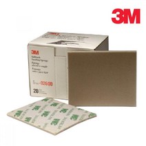 3M 곡면부위 연마재 스펀지 페파 샌딩 사포 셀프 금속 빼빠 현장작업 목수, 02606 (120~180방)