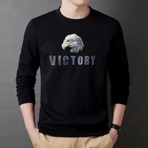 긴팔맨투맨 가을 중년 남성 솔리드 무지 라운드넥 플라워 프린팅 비지니스 캐쥬얼 JDK8812 P80 4995145794