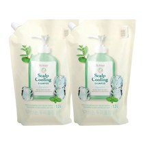 노브랜드 스칼프 두피 쿨링 샴푸 리필용 1.2L 2개