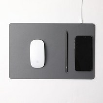고속 무선충전 마우스패드 Pout 그레이, 상세설명 참조, 없음