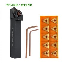 목공보링비트 보링비트 외부 선삭 공구 홀더 TNMG160404 인서트 용 CNC 선반 WTJNR1616H16 WTJNR2020K16 MTJNR1616H16 1 개입, MTJNR2020K16, TNMG160404 MA VP15TF