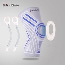 닥터힐링 실리콘 무릎보호대 2개 좌우공용, 1번 - M 2개
