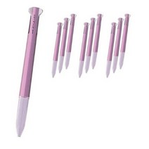 미쯔비시 스타일핏트 3색 홀더바디 UE3H-208, 메탈릭 핑크, 30개입