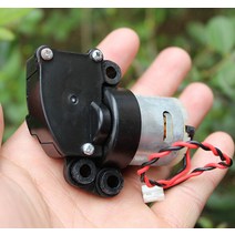 전기모터 소형 DC 전동 강력모터 소형 7 형 터보 웜기어 모터 DC 6V-12V 60RPM-120RPM 저속 나사산 샤프, 한개옵션0