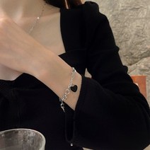 안나블링 에르모사 하트체인 팔찌