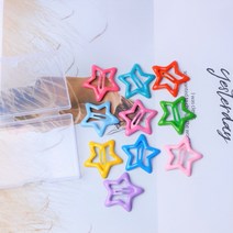 5 개/대 개 헤어 액세서리 귀여운 머리 핀 애완 동물, 03 bright stars random