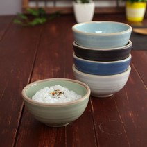 핸드메이드도자기 소야 아름 다이여트 밥공기 (5컬러) 그릇, 민트, 본상품선택