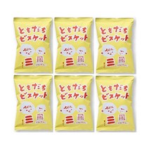 토모다치 비스킷 70g × 6 봉지 대지 간식 야마모토 사타로 상점 비스킷 국산 밀 전립분, 6개