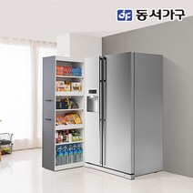 동서가구 네오 바퀴달린 냉장고 틈새장 키큰 슬라이딩 틈새 주방 수납장 2Size 택1 NEO597, 2_350 틈새수납장, 화이트