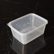플라스틱용기 TY 사출 사각 밀폐 1.5L 300세트 다회 ypak82*688455713zB, 본상품선택