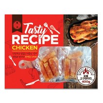 테이스티레시피 숯불고구마치킨400g 강아지 대용량간식